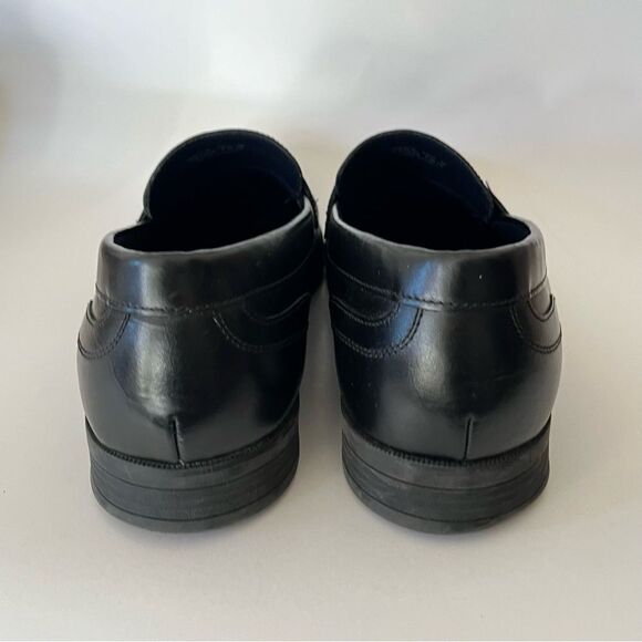 Cole Haan Grand OS Signature Men\'s Black Split Toe Penny Loafers Dress Shoe 10.5 main image 4